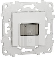 Датчик движения с выключателем Schneider Electric Unica New белый